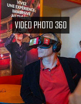 Vidéo 360, Photo 360, vidéo immersive, visite virtuelle