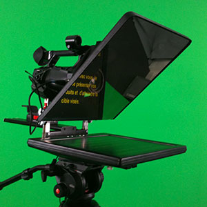 Prompteur Time Prod Location prompter people 