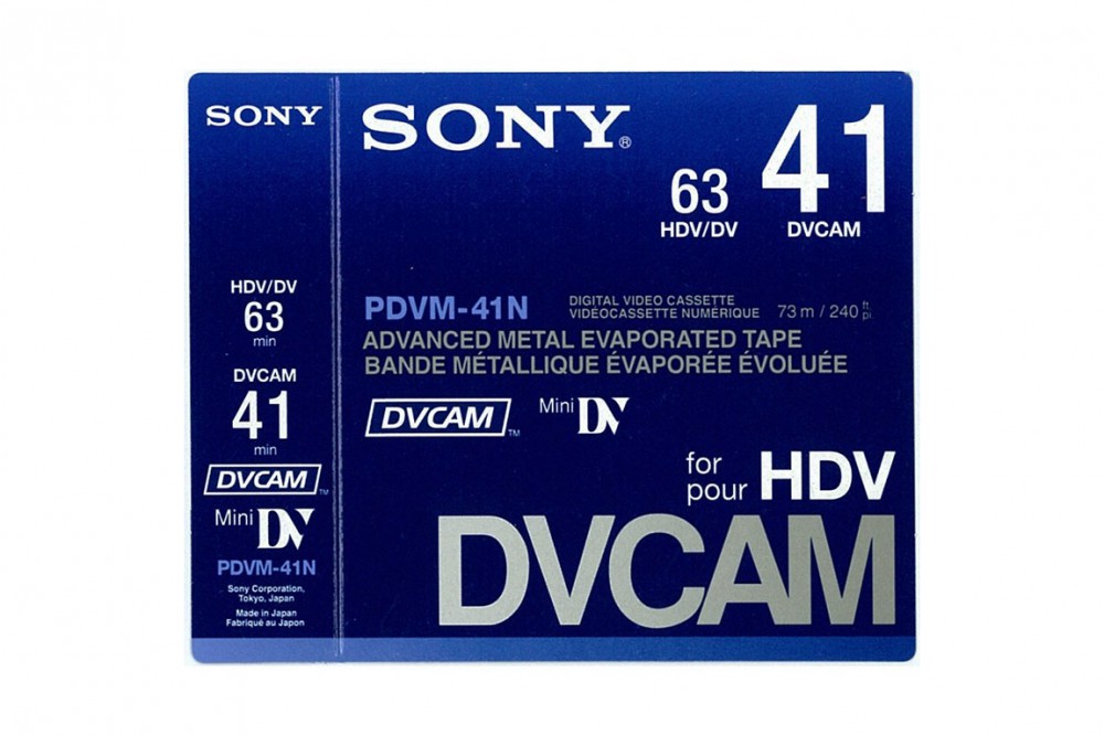 Photo cassette dvcam sony