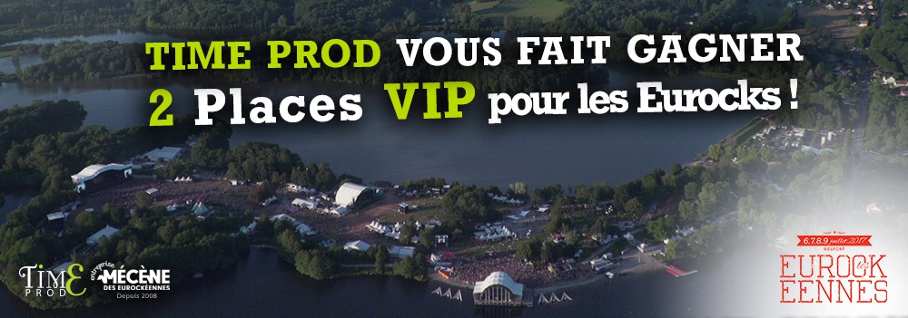 2 places VIP pour les Eurockéennes à gagner !