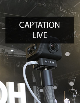 Captation live 360 degrés